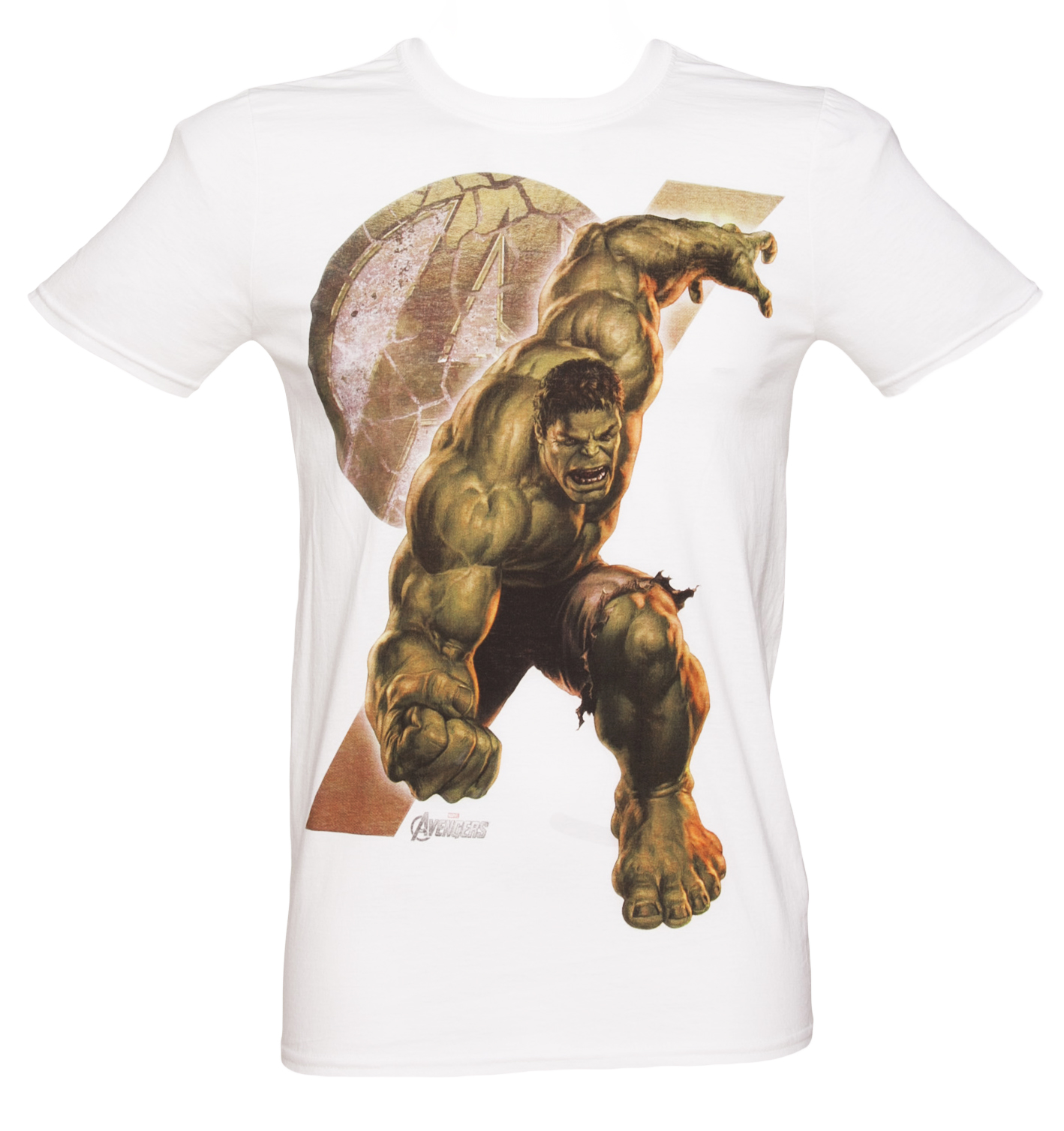 Mens Avengers Insignia Hulk T-Shirt