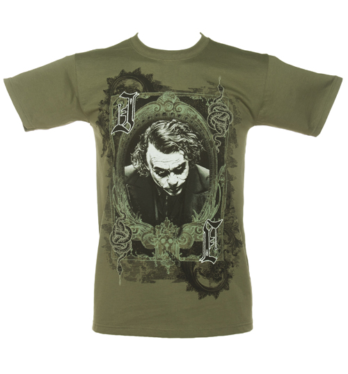 Mens Batman Dark Knight Joker Frame T-Shirt