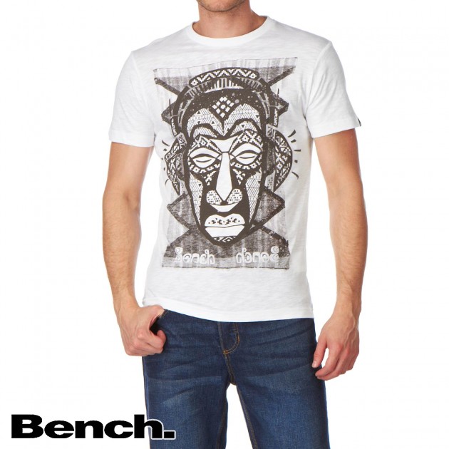 Mens Bench Rug Cutter T-Shirt - White