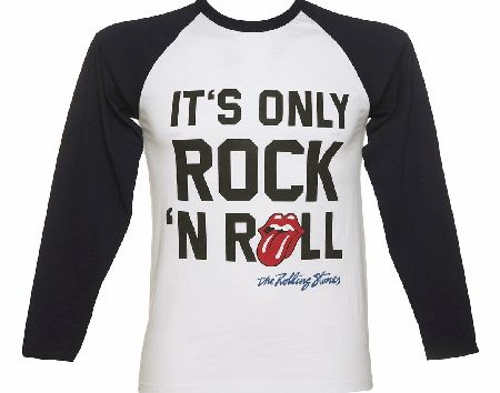 Mens Black And White Its Only Rock N Roll