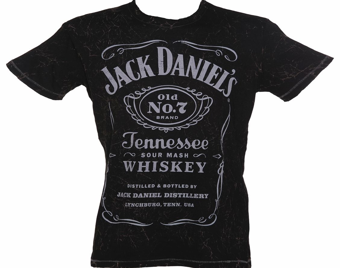 Mens Black Classic Jack Daniels T-Shirt