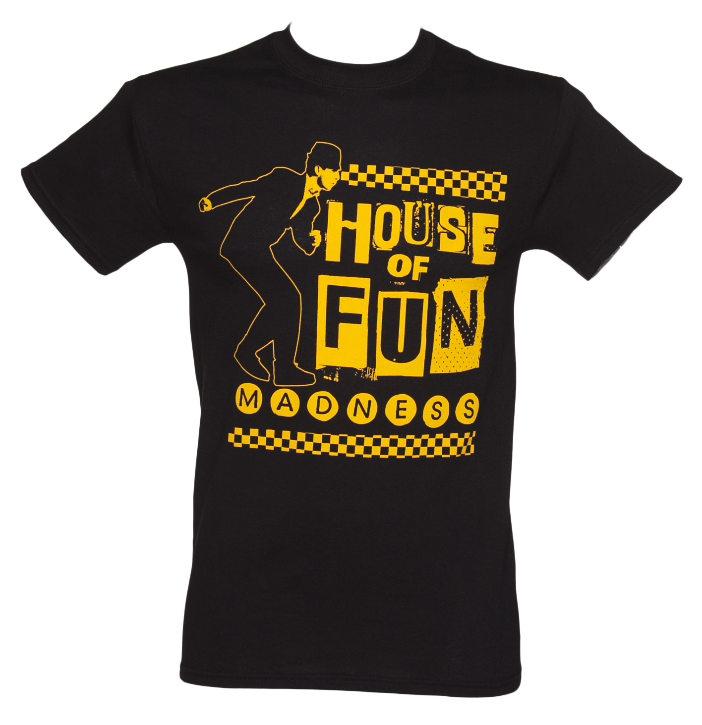 Mens Black Madness House Of Fun T-Shirt