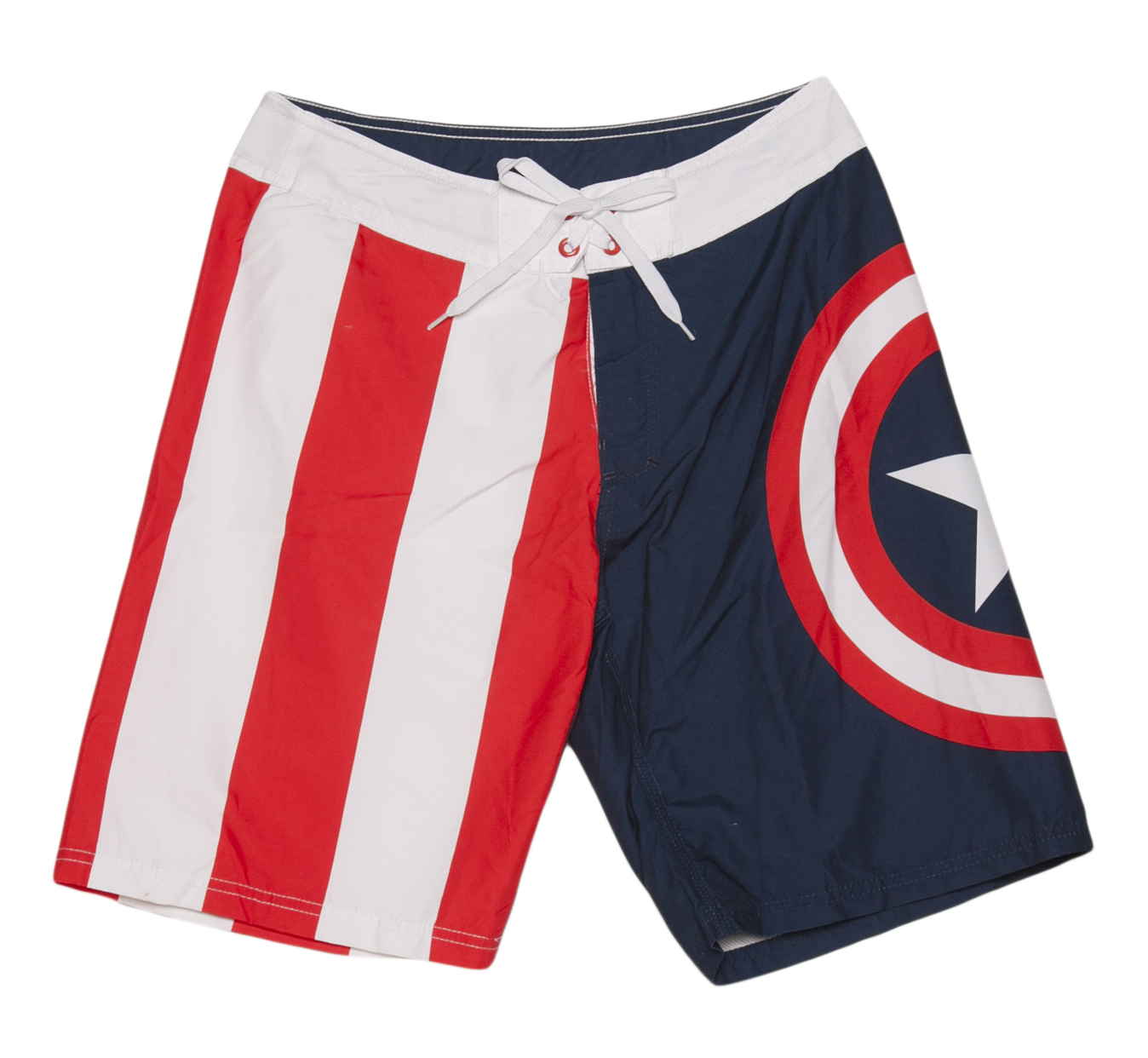 Mens Captain America Board Shorts