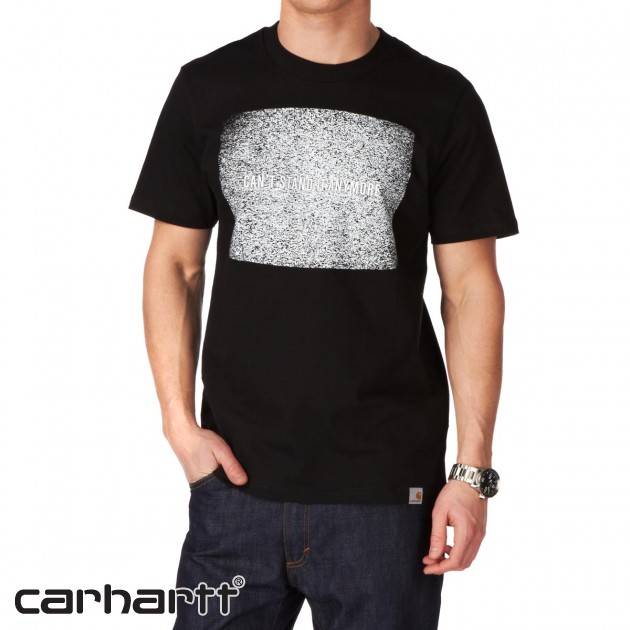 Mens Carhartt CanT Stand It T-Shirt - Black /