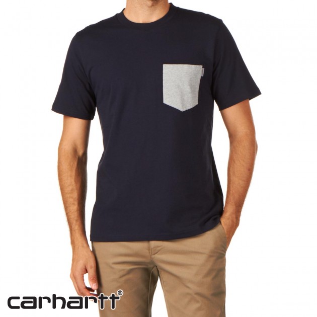 Mens Carhartt Contrast Pocket T-Shirt -