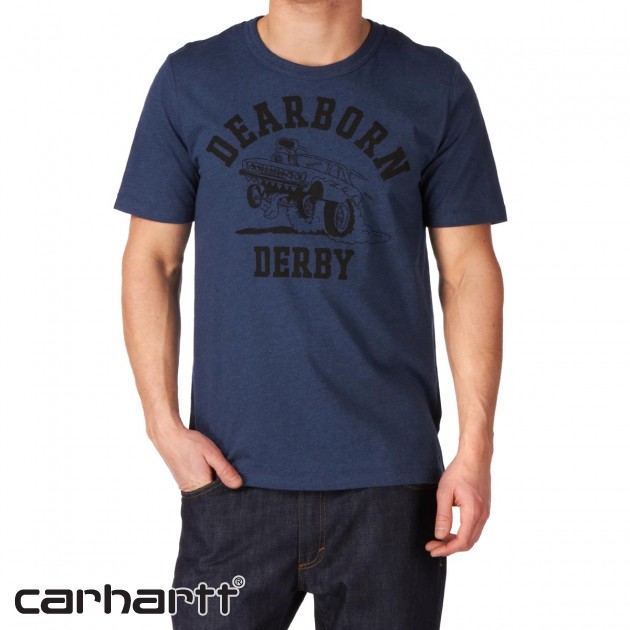 Mens Carhartt Derby T-Shirt - Federal