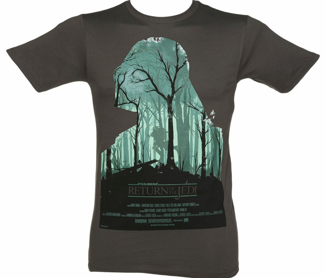 Mens Charcoal Star Wars Return Of The Jedi