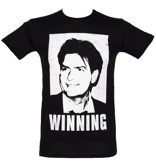 Mens Charlie Sheen Winning T-Shirt