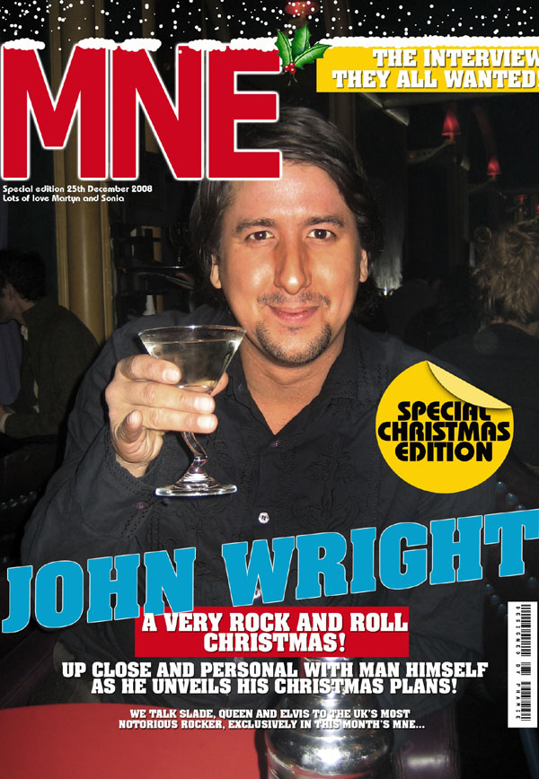 Mens Christmas Magazine Cover MNE