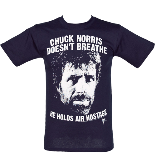 Mens Chuck Norris Air Hostage T-Shirt