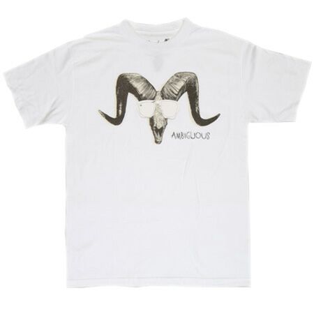 Mens Clothing Ambiguous Rammer White T-shirt