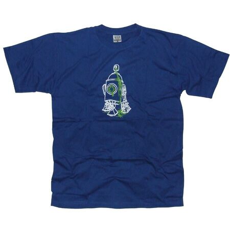 Men`s Clothing Funkrush Recycle Blue T-Shirt