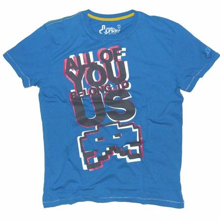 Mens Clothing Joystick Junkies All Of You Electric Blue T-Shirt