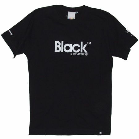 Supremebeing CMYK Colours Black T-Shirt