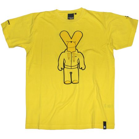 Mens Clothing Supremebeing CMYK Yellow Toy Yellow T-Shirt