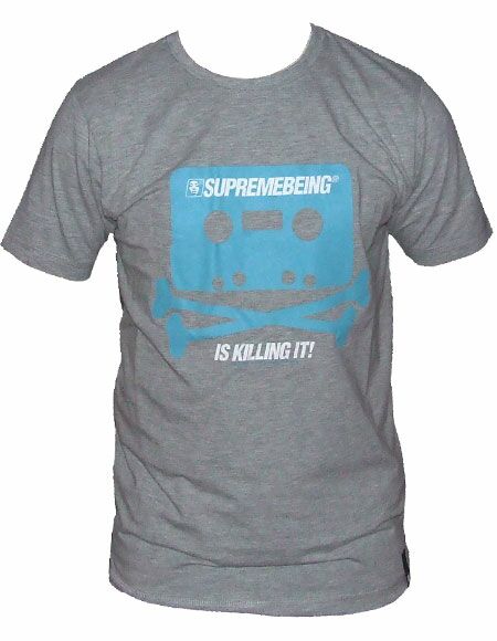 Supremebeing Killing It Heather Grey T-Shirt