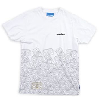 Mens Clothing Supremebeing Matt Blaster White Mens T-Shirt