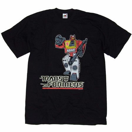 Mens Clothing Transformers More Than Meets The Eye Black T-Shirt