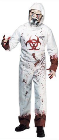 Mens Costume: Biohazard Collector