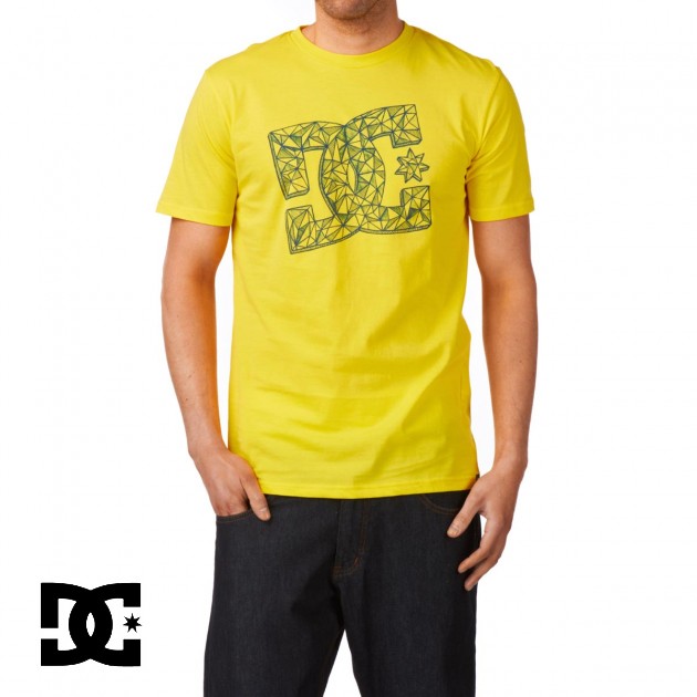 Mens DC Ill T-Shirt - Blazing Yellow