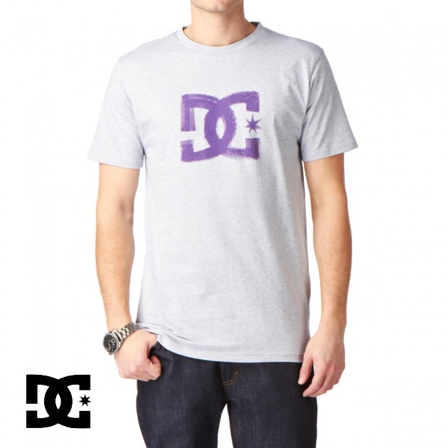 Mens DC Star Long Sleeve T-Shirt - Black/Green