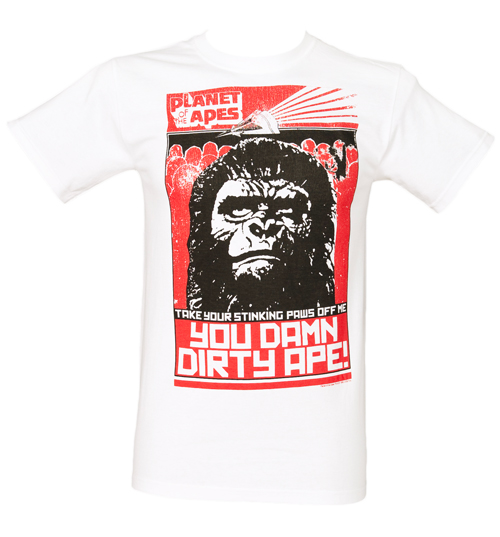 Mens Dirty Ape Planet Of The Apes T-Shirt