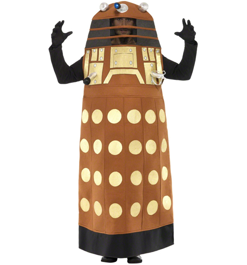 Mens Dr Who Dalek Fancy Dress Costume