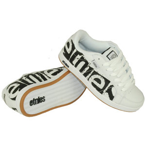 Etnies Kingpin Shoe. White Gum