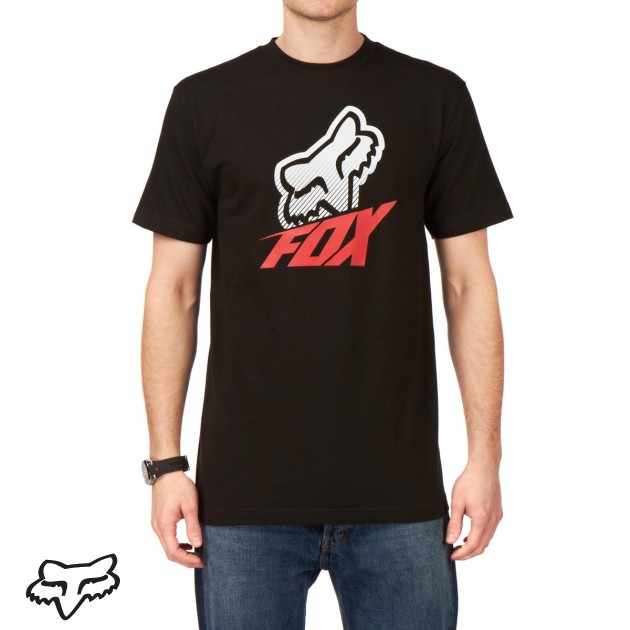 Mens Fox Method T-Shirt - Black