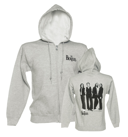 Mens Grey Marl Beatles Photographic Back