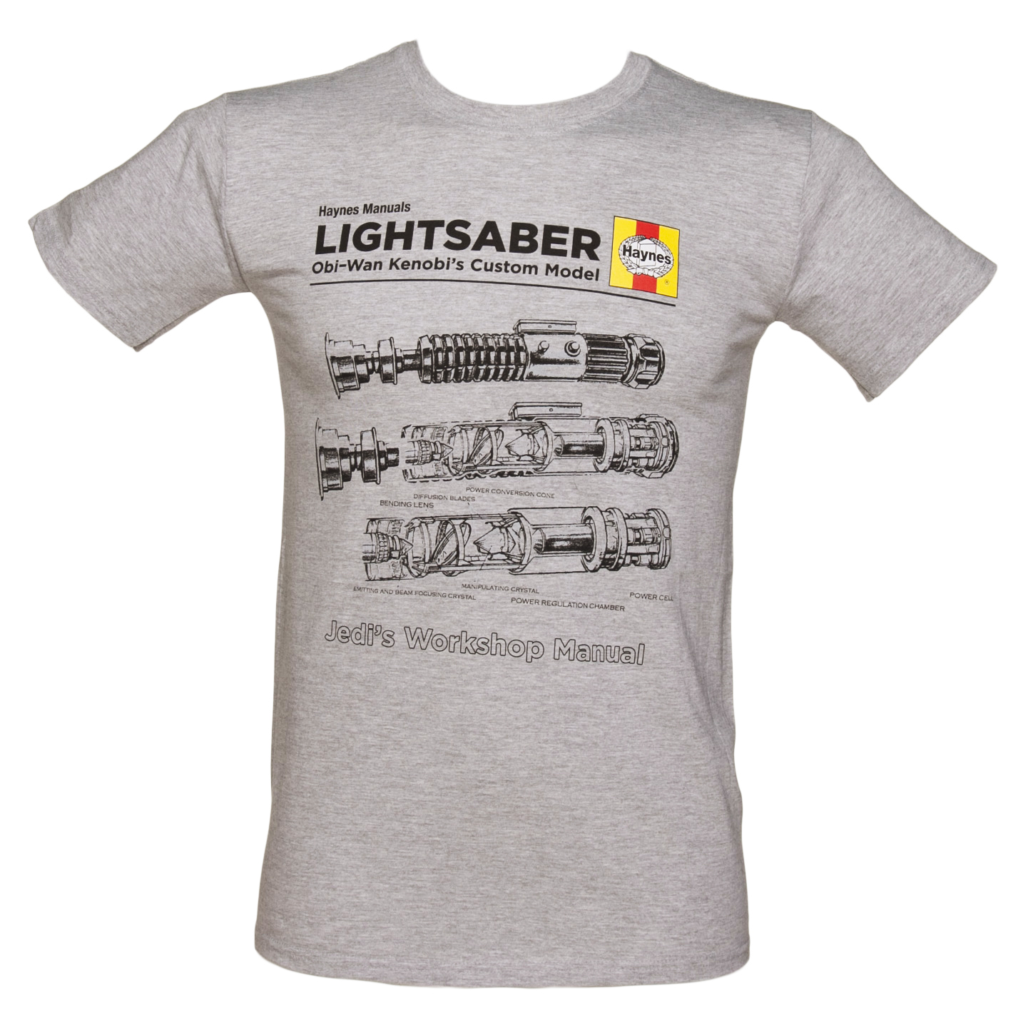 Mens Grey Marl Haynes Manual Light Saber