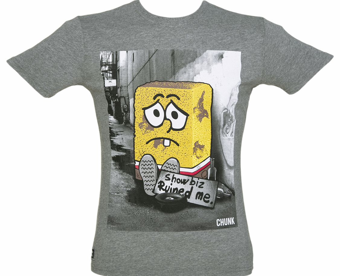 Mens Grey Showbiz Ruined Me Down And Out