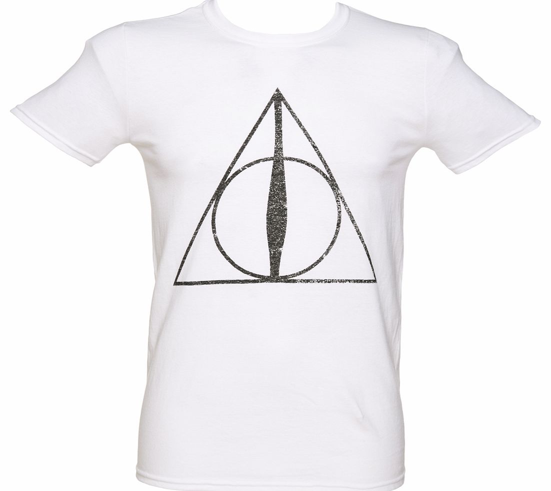 Mens Harry Potter Deathly Hallows Symbol T-Shirt