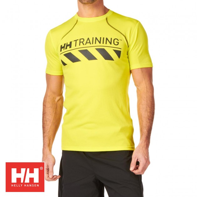 Mens Helly Hansen Trail T-Shirt - Wasabi