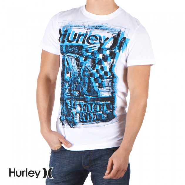 Mens Hurley Indee T-Shirt - White