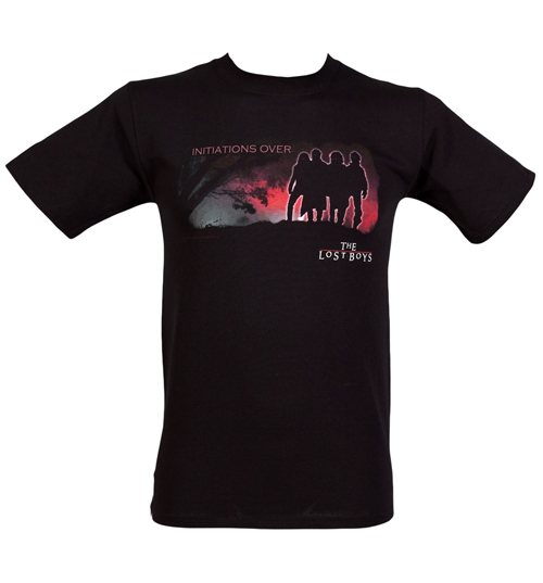 mens Initiations Over The Lost Boys T-Shirt