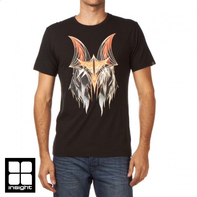 Mens Insight Metal Bird T-Shirt - Floyd Black
