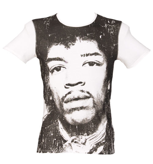 Mens Jimi Hendrix T-Shirt from Amplified