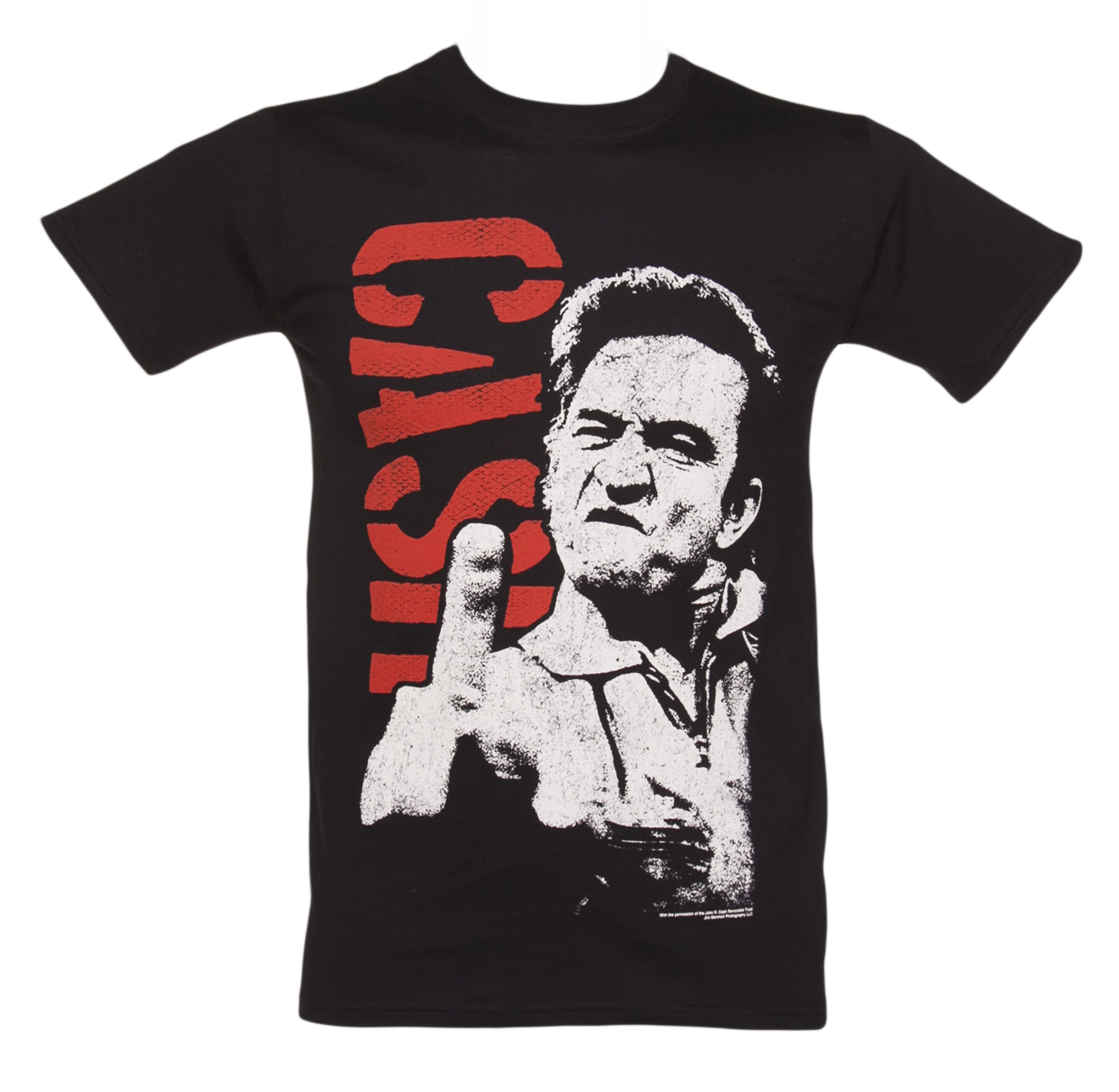 Mens Johnny Cash Cash Flippin T-Shirt