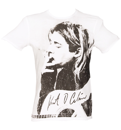 Mens Kurt Cobain T-Shirt from Amplified Ikons