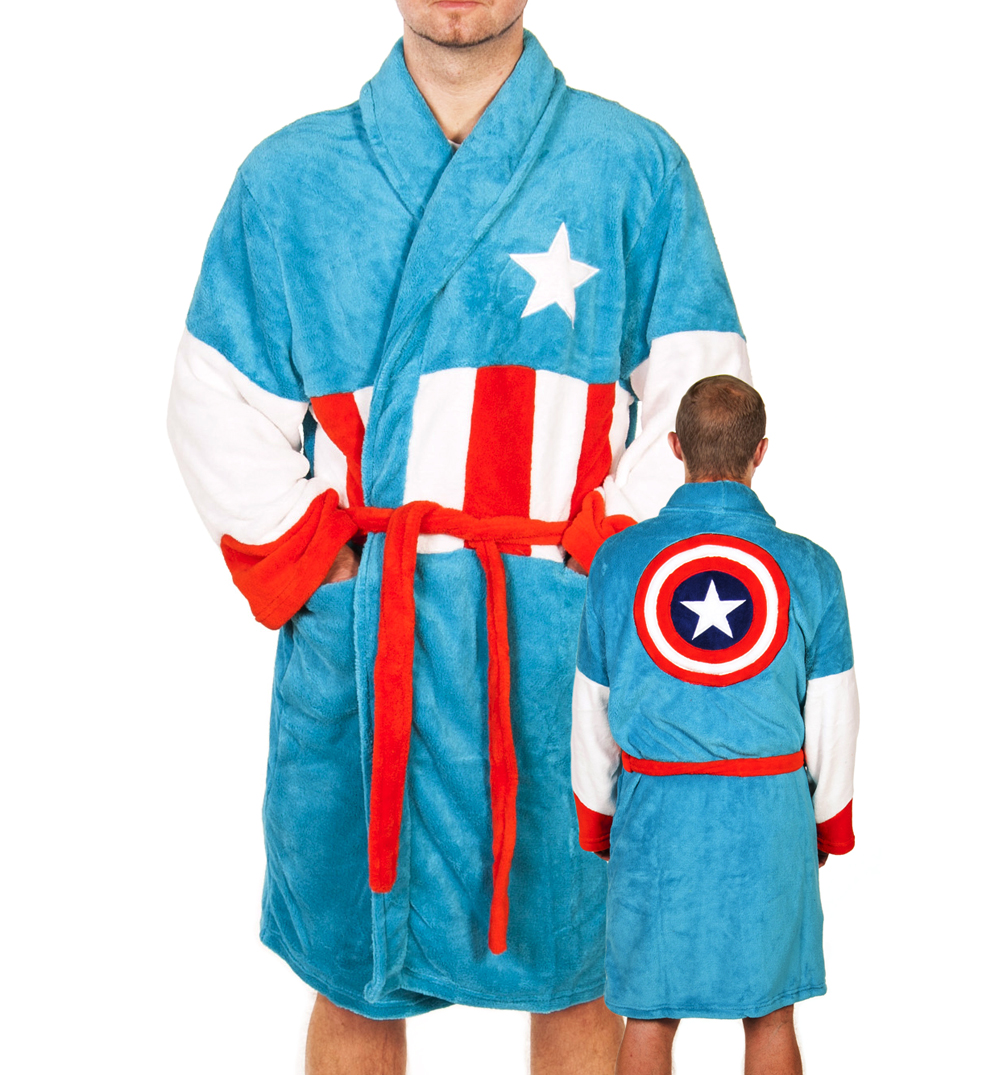Marvel Comics Captain America Dressing Gown