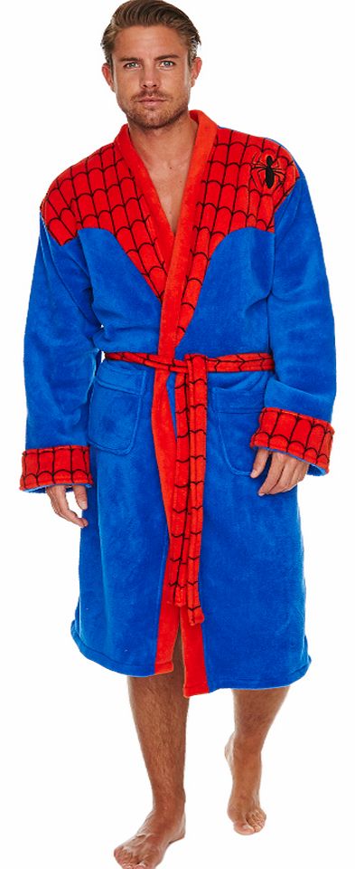 Mens Marvel Comics Spider-Man Fleece Dressing