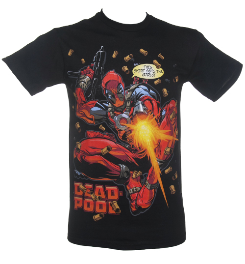 Mens Marvel Deadpool This Shirt Gets The