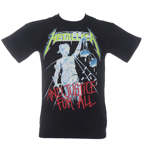 Mens Metallica Justice For All T-Shirt