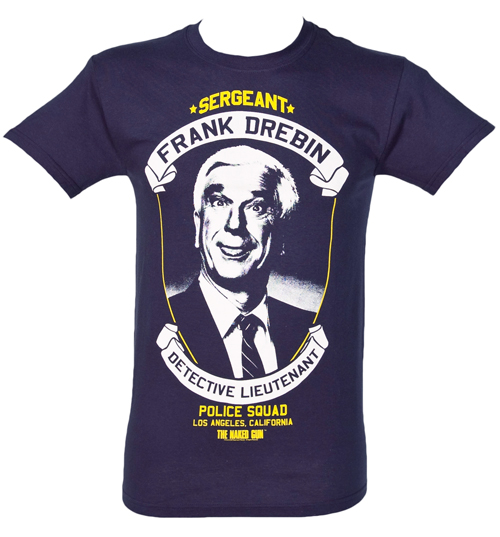 Mens Naked Gun Sgt Frank Drebin T-Shirt