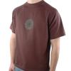 mens Nine Plus T-Shirt Marmadillo. Seal Brown
