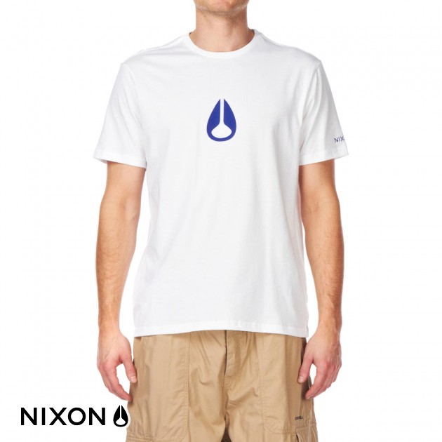 Nixon Wings T-Shirt - White/Royal