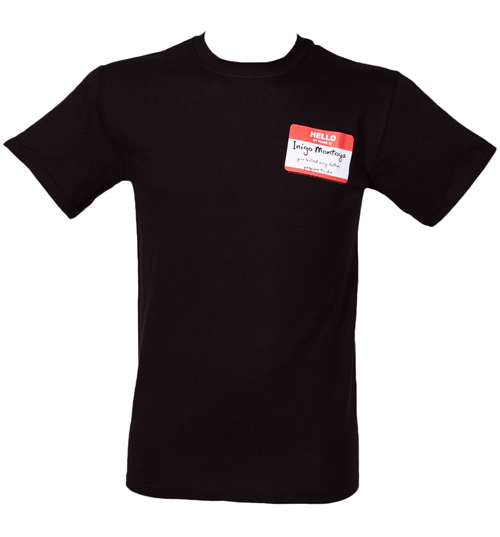 Princess Bride Inigo Name Tag T-Shirt