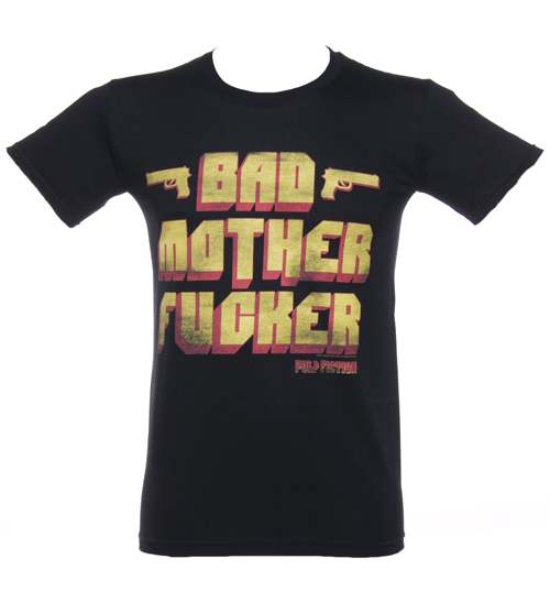 Mens Pulp Fiction Bad Mother F****r T-Shirt