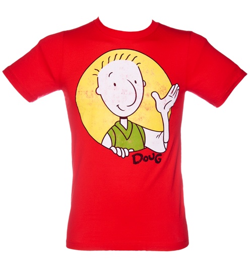 Mens Red Doug T-Shirt